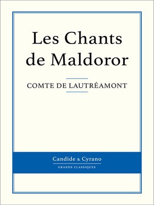 cover image of Les Chants de Maldoror